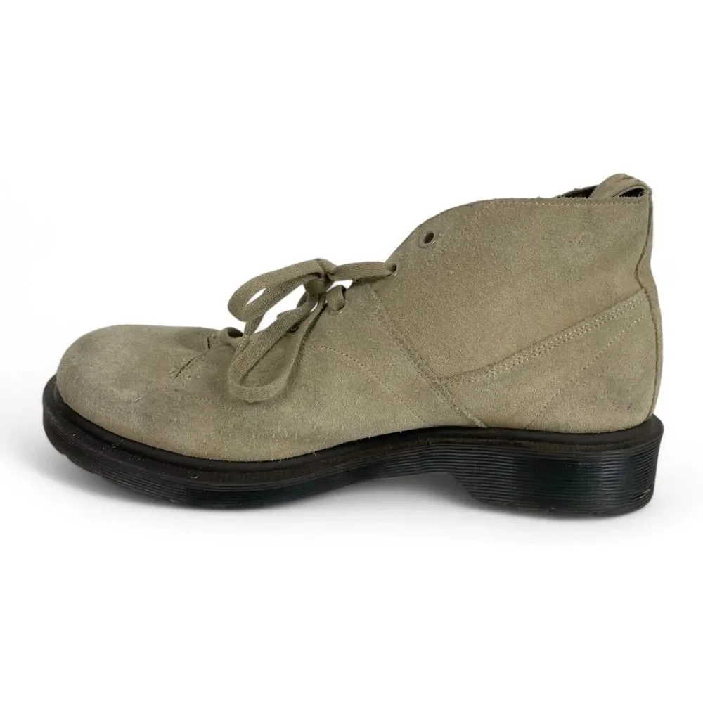 Dr. Martens Mens Boots Church Tan Suede Leather Unisex Doc Mens 8 Womens 9
